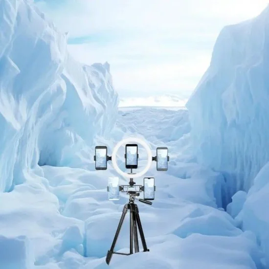 Porodo Professional Gimbal Tripod 171Cm Height